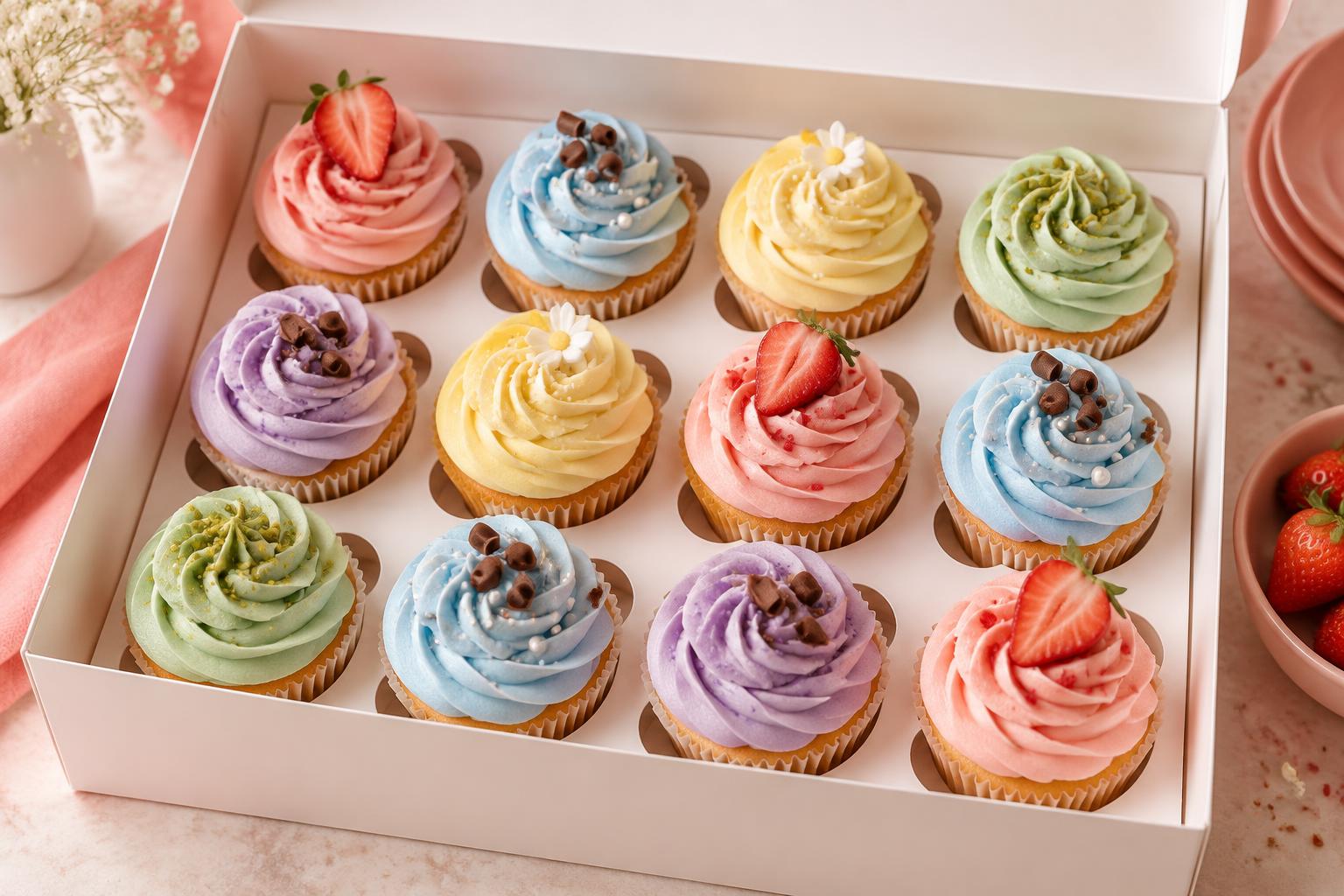 Cupcake Boxes from TIA Bakes